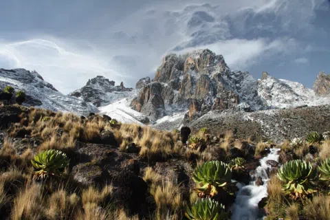 Walking Up Mt. Kenya in November from Nairobi